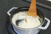 수분이 날아가고 재료가 걸쭉한 듯한 질감이 되면 완성입니다.