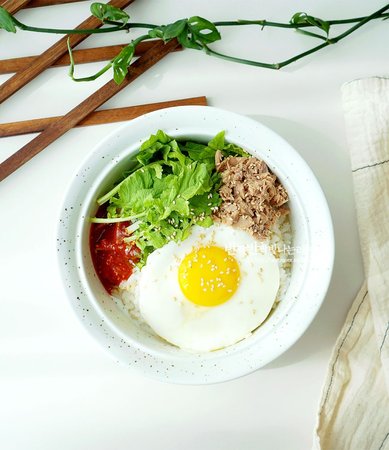 간단하게 쓱쓱 비벼 먹는 열무비빔밥 레시피 2인분 20분 완성 평점 5.0점(96)