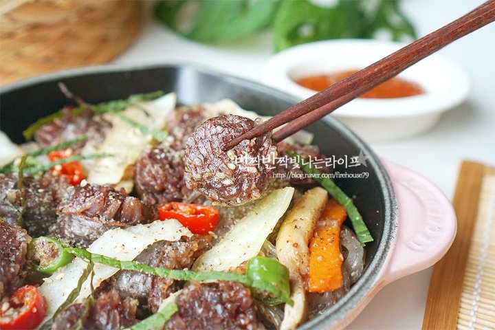 백종원의 쫄깃한 백순대볶음 레시피 4인분 1시간 10분 완성 평점 5.0점(53) 레시피 이미지 - 13