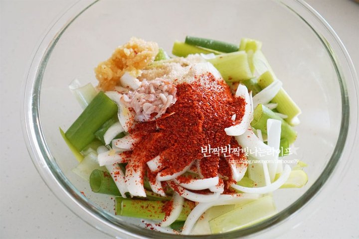 달큰한 백종원 대파김치 레시피 3인분 30분 완성 평점 4.9점(39) 레시피 이미지 - 6