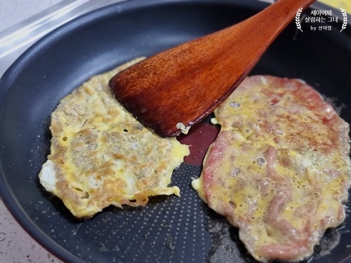 감칠맛 가득 소고기육전 육전 레시피 3인분 30분 완성 평점 4.7점(24) 레시피 이미지 - 7