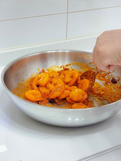 매콤달콤 칠리새우 레시피 1인분 20분 완성 평점 5.0점(24) 레시피 이미지 - 4