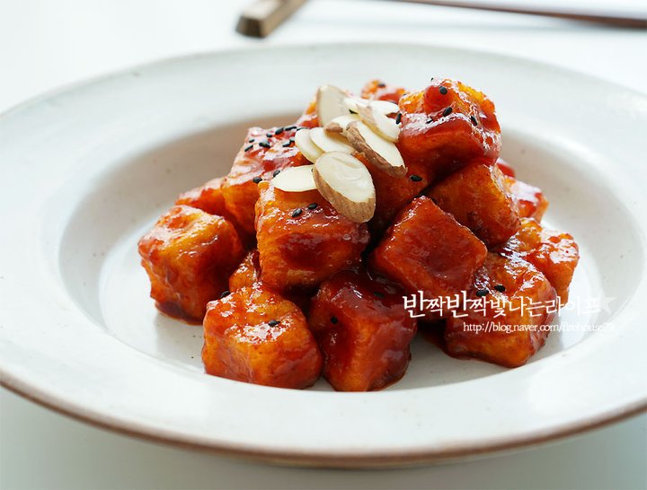맛과 건강 모두 잡은 두부 강정 1인분 30분 완성 평점 5.0점(58) 레시피 이미지 - 1