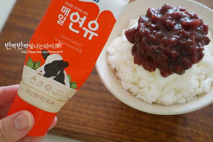 초간단 클래식 우유 팥빙수 레시피 2인분 4시간 15분 완성 평점 4.9점(82) 레시피 이미지 - 7