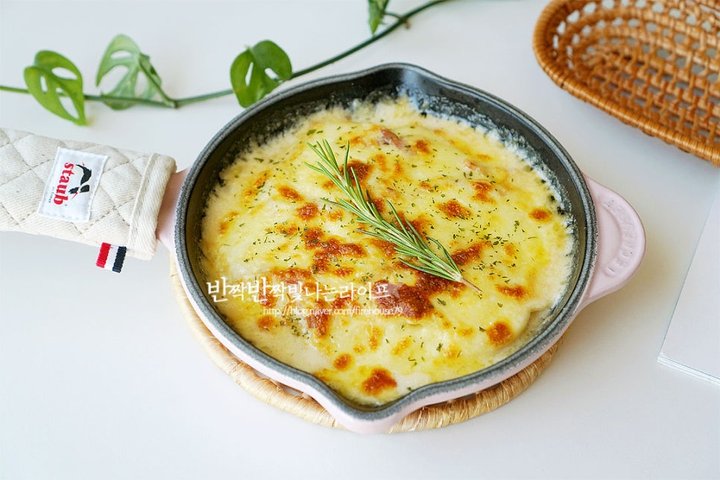 포슬포슬 고소한 감자 치즈 그라탕 레시피 2인분 40분 완성 평점 4.7점(38) 레시피 이미지 - 8