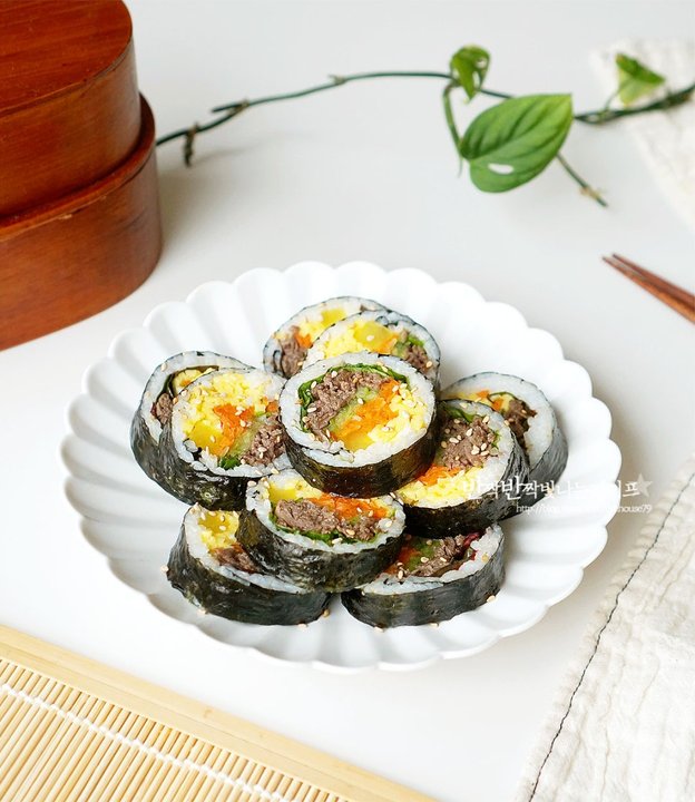 정성 가득 아이들이 좋아하는 불고기김밥 레시피 2인분 35분 완성 평점 4.7점(24) 레시피 이미지 - 1