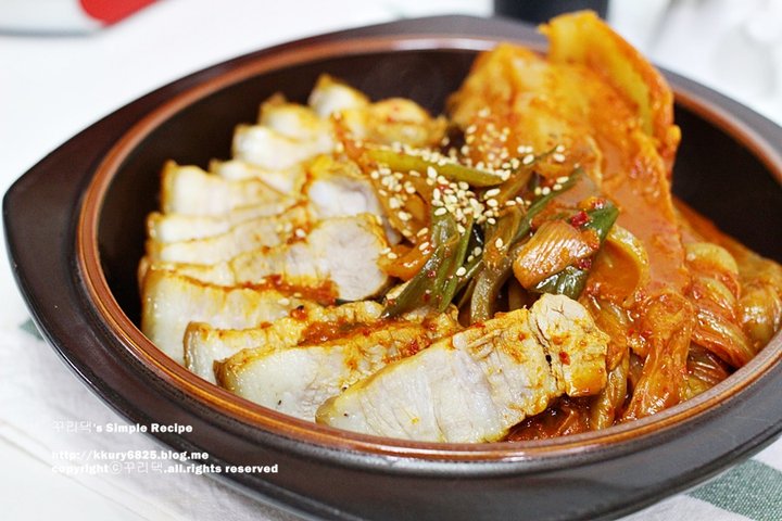 담백한 백종원 삼겹살 김치찜 레시피 4인분 1시간 15분 완성 평점 4.7점(55) 레시피 이미지 - 8