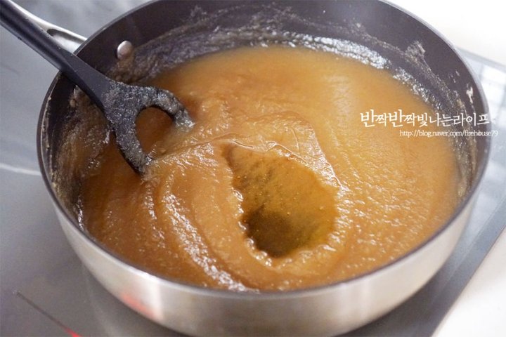 궁합 좋은 배와 도라지로 만든 배도라지청 레시피 4인분 1시간 10분 완성 평점 4.8점(20) 레시피 이미지 - 10