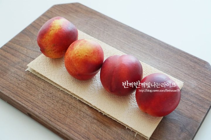 기분 좋은 향과 달달한 복숭아청 레시피 4인분 3시간 20분 완성 평점 4.9점(66) 레시피 이미지 - 3