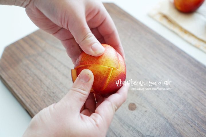 기분 좋은 향과 달달한 복숭아청 레시피 4인분 3시간 20분 완성 평점 4.9점(66) 레시피 이미지 - 4