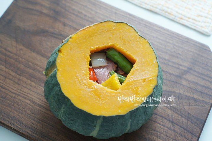 맛과 영양 가득 단호박 오리찜 레시피 3인분 1시간 완성 평점 4.7점(75) 레시피 이미지 - 7