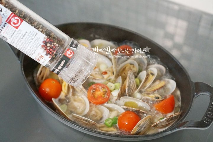 시원 짭조름한 감칠맛이 나는 바지락 술찜 레시피 2인분 2시간 30분 완성 평점 4.8점(67) 레시피 이미지 - 7