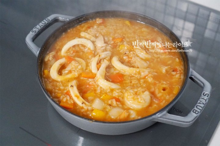 감칠맛과 풍미가 있는 빠에야 레시피 3인분 1시간 완성 평점 4.9점(80) 레시피 이미지 - 12