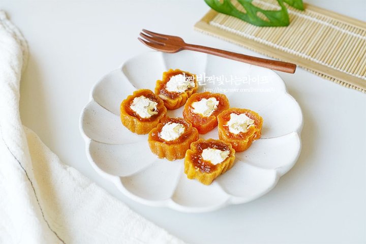 달콤하고 부드러운 곶감호두말이 레시피 2인분 45분 완성 평점 4.8점(88) 레시피 이미지 - 1