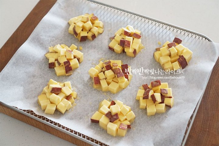 달콤한 고구마쿠키 레시피 1인분 30분 완성 평점 4.7점(67) 레시피 이미지 - 6