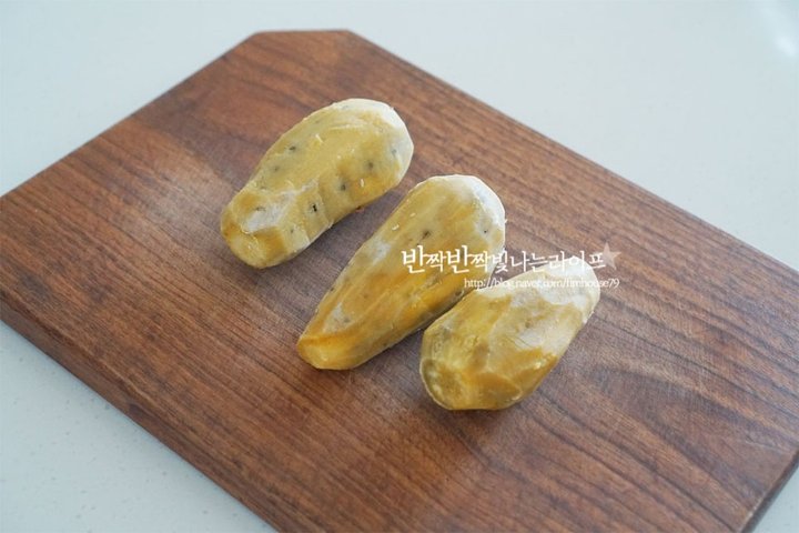 쫀득 말랑한 고구마말랭이 레시피 2인분 1시간 40분 완성 평점 5.0점(53) 레시피 이미지 - 4