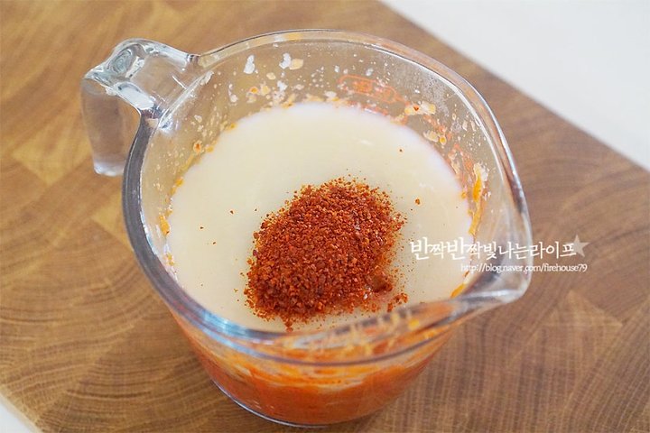 시원한 고구마순김치 고구마줄기김치 고구마줄거리김치 레시피 4인분 20분 완성 평점 4.9점(29) 레시피 이미지 - 7