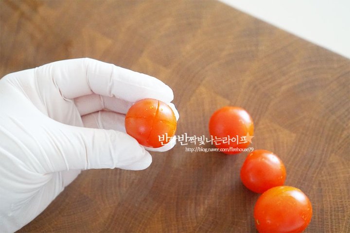 새콤달콤 시원한 방울토마토마리네이드 레시피 2인분 25분 완성 평점 4.9점(39) 레시피 이미지 - 3