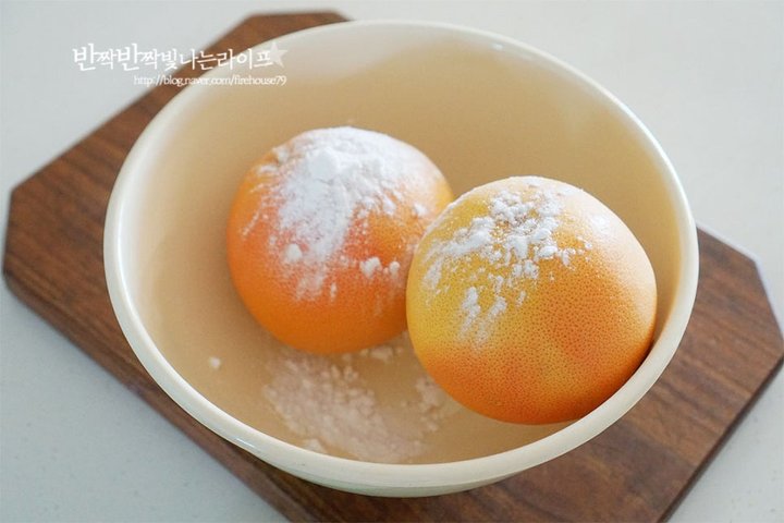 상큼 쌉쌀한 맛의 산뜻한 자몽청 레시피 2인분 25분 완성 평점 4.8점(43) 레시피 이미지 - 2