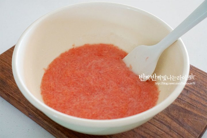 상큼 쌉쌀한 맛의 산뜻한 자몽청 레시피 2인분 25분 완성 평점 4.8점(43) 레시피 이미지 - 8